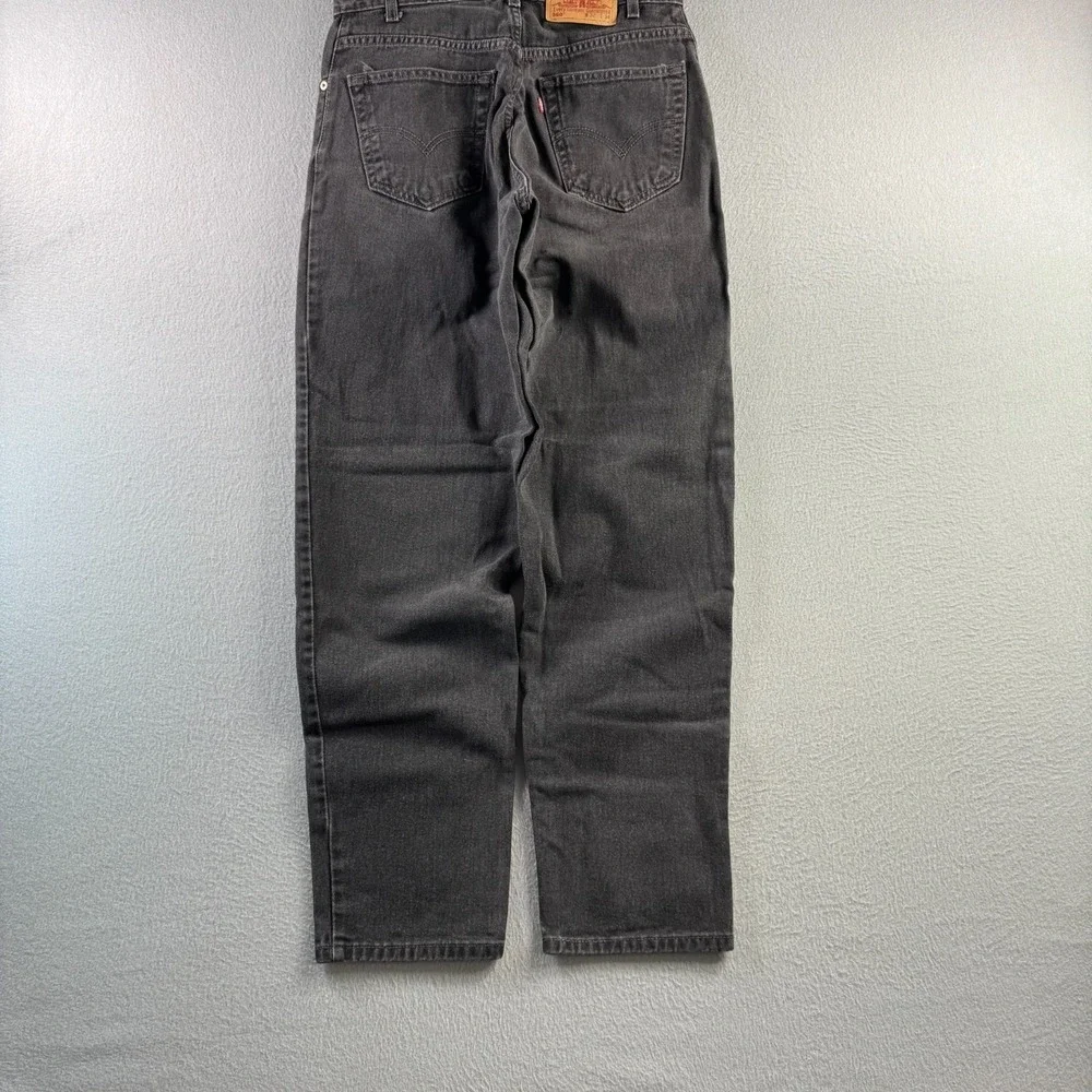 Vintage Levis Jeans Mens 32x34 (Fits 30x33 ) Black 560 Loose Tapered Y2K 2002